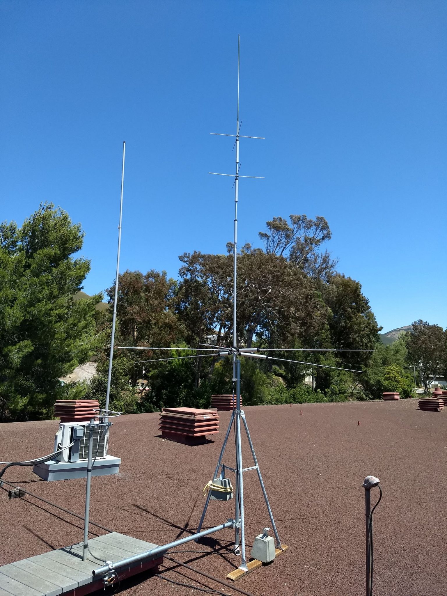 Antenna Towers W Bhz Cal Poly Amateur Radio Club